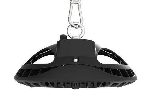 AC 100V-227V IP65 UFO Lampu Teluk Tinggi Dengan Sensor Gerak