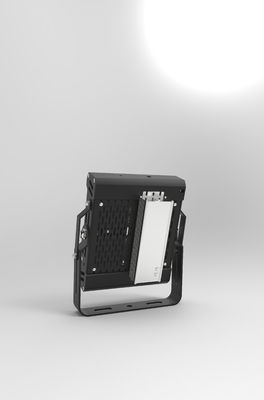 170LM/W IK10 LED Outdoor Flood Light Untuk Rumah CCT 5000K Warna Hitam