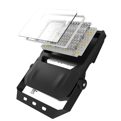 Lapangan Tenis Stadion IK09 Lampu Sorot LED Serbaguna Dengan Braket Stainless Steel