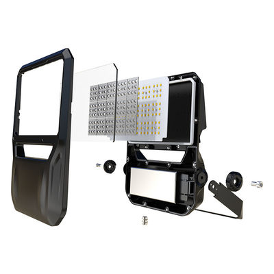 Praktis Eksternal Lampu Sorot Lapangan Tenis Stainless Steel Tahan Cuaca