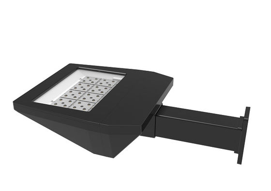 30W - 100W Lampu Area LED Luar 140m/W IK09 IP66 Untuk Jalan Jalan